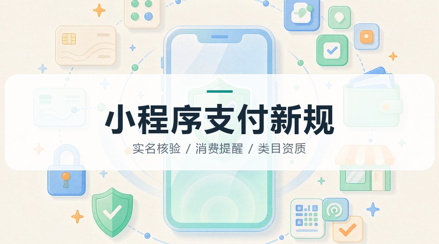 10月小程序生态收紧，支付新协议生效后，企业要做的五项检查