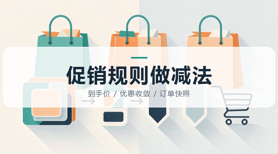 双11集体取消满减凑单：自建商城小程序的促销引擎该做减法了